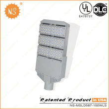 UL Dlc 110lm / W Outdoor 150W LED Street Pole Lichter